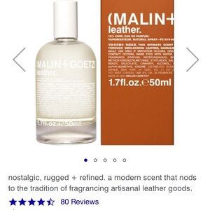 Unisex NWT MALIN+GOETZ Leather Eau de Parfum - 16%